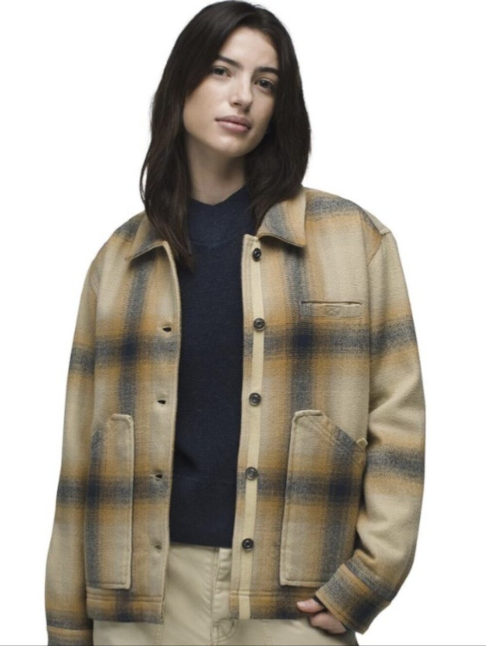 NWT Prana Bridges Flannel women's jacket